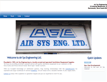 Tablet Screenshot of airsys.ca